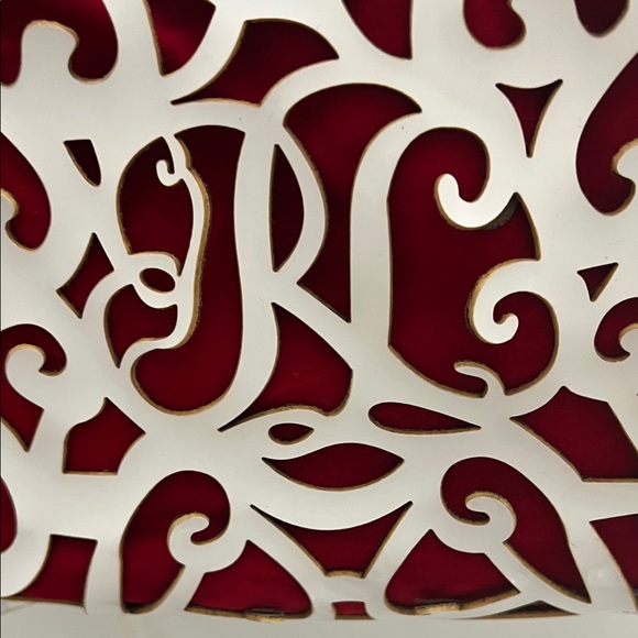 REPLICA - Ralph Lauren Red and Cream Tote Bag - Picture 3 of 15